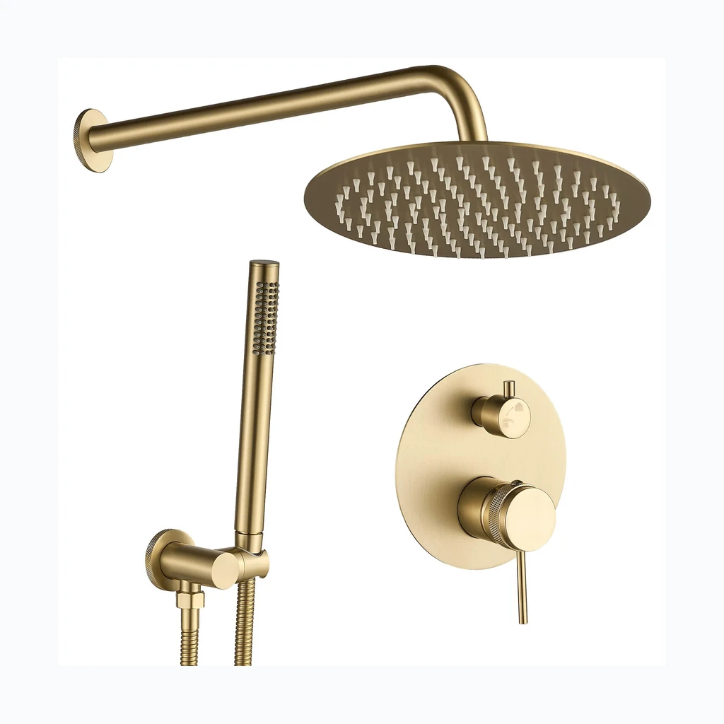 Rea Lungo varjatud dušikomplekt Must + BOX (REA-P8950)