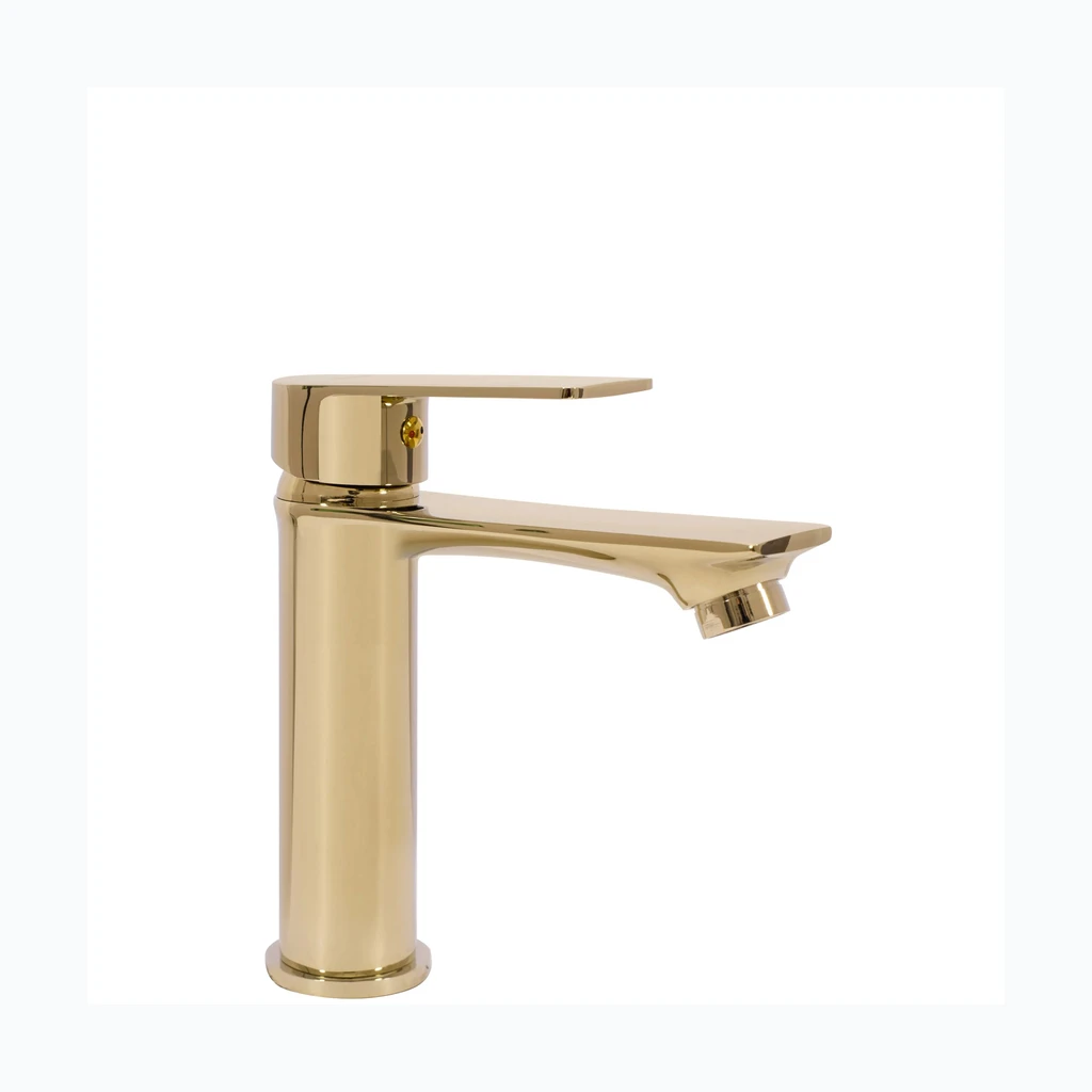 REA MAYSON Смеситель для раковины Gold Low (REA-B5101)