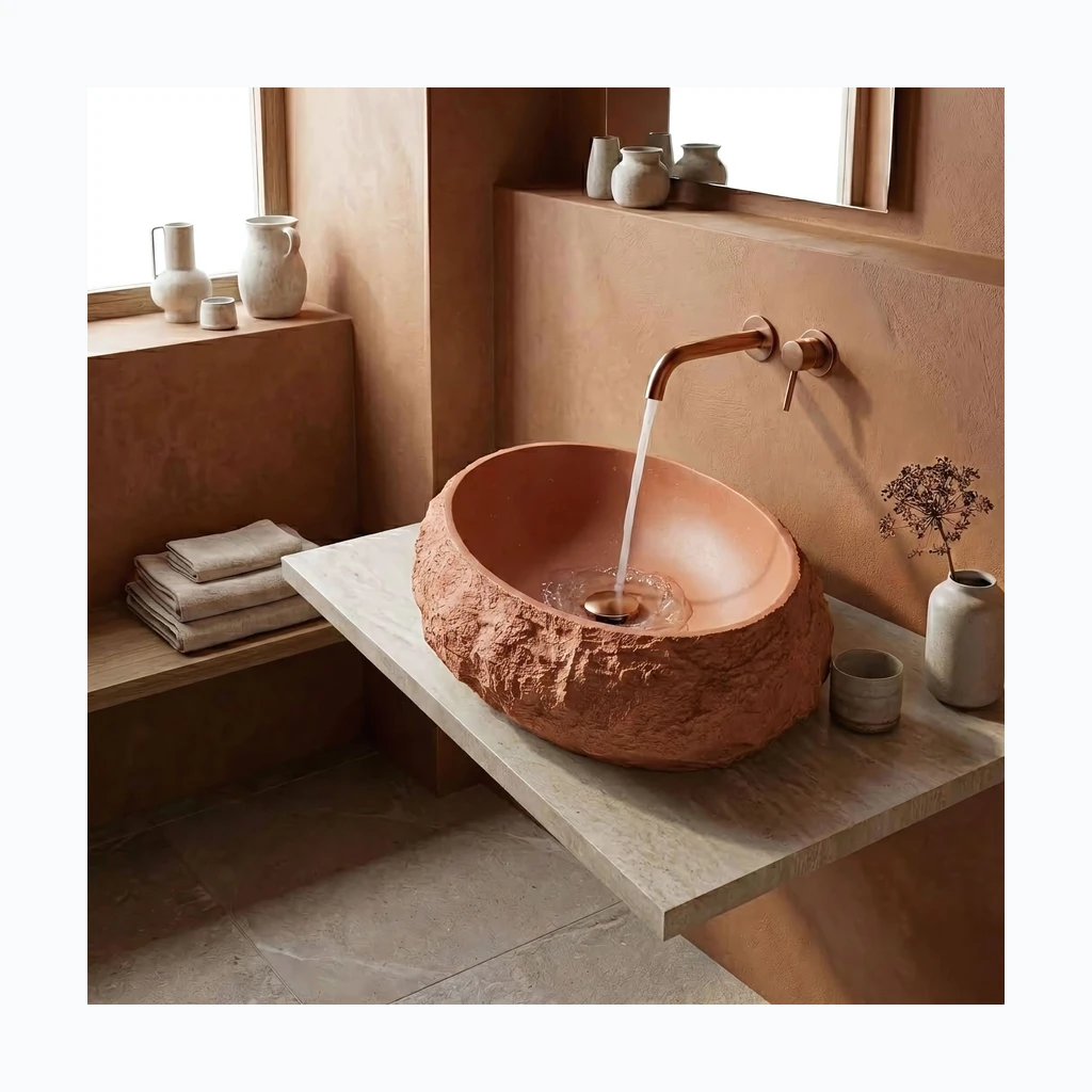 Rea Mika Terracotta lauapealne умывальник (REA-U7349)