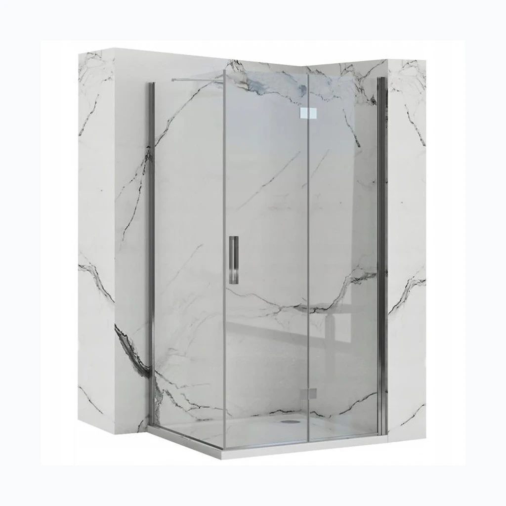 Rea Molier хром Душевая кабина 90x80 (KPL-K1539)