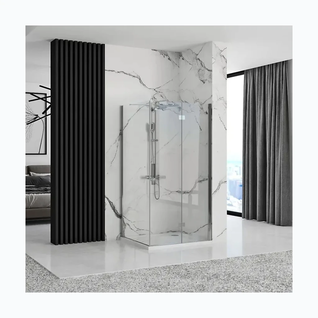 Rea Molier хром Душевая кабина 90x90 (KPL-K0539)