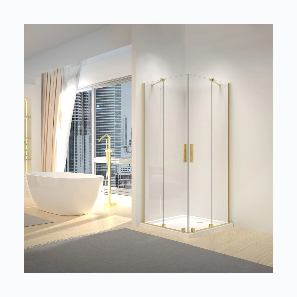 REA Montana Double Gold Brush 90x90 dušikabiin (REA-K6636)