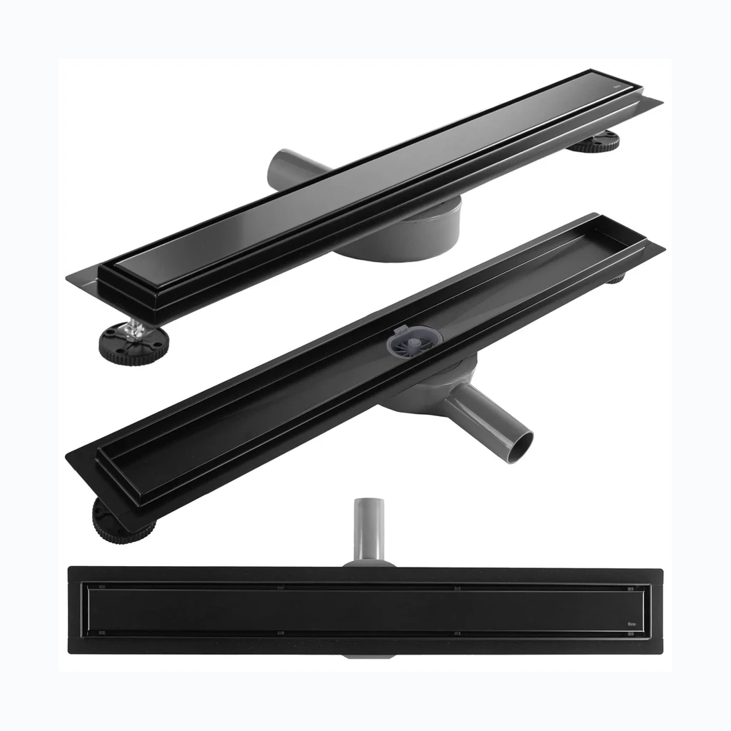 REA Neox pro Linear Drain чёрный 100 (REA-G7800)