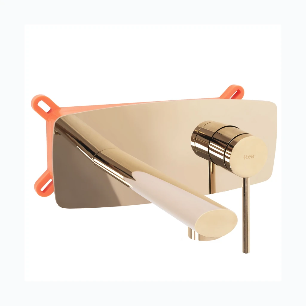REA OVAL Varjatud valamusegisti Gold + BOX (REA-B5125)