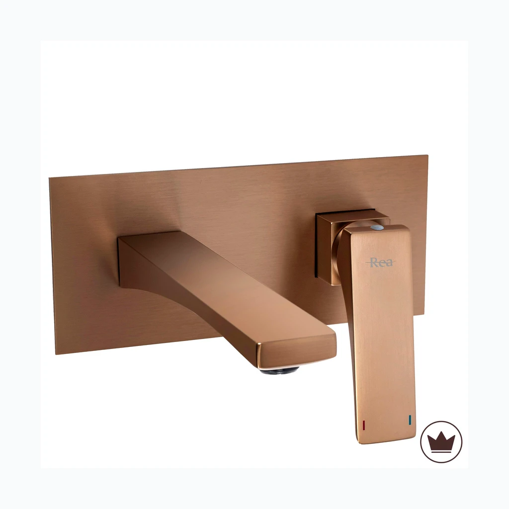 REA PREMIUM Joe Brush Copper Varjatud valamusegisti (REA-B4509)
