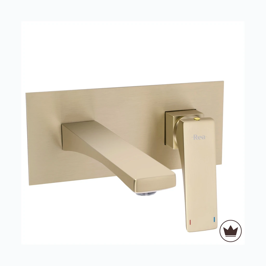 REA PREMIUM Joe Brush Gold Varjatud valamusegisti (REA-B3620)