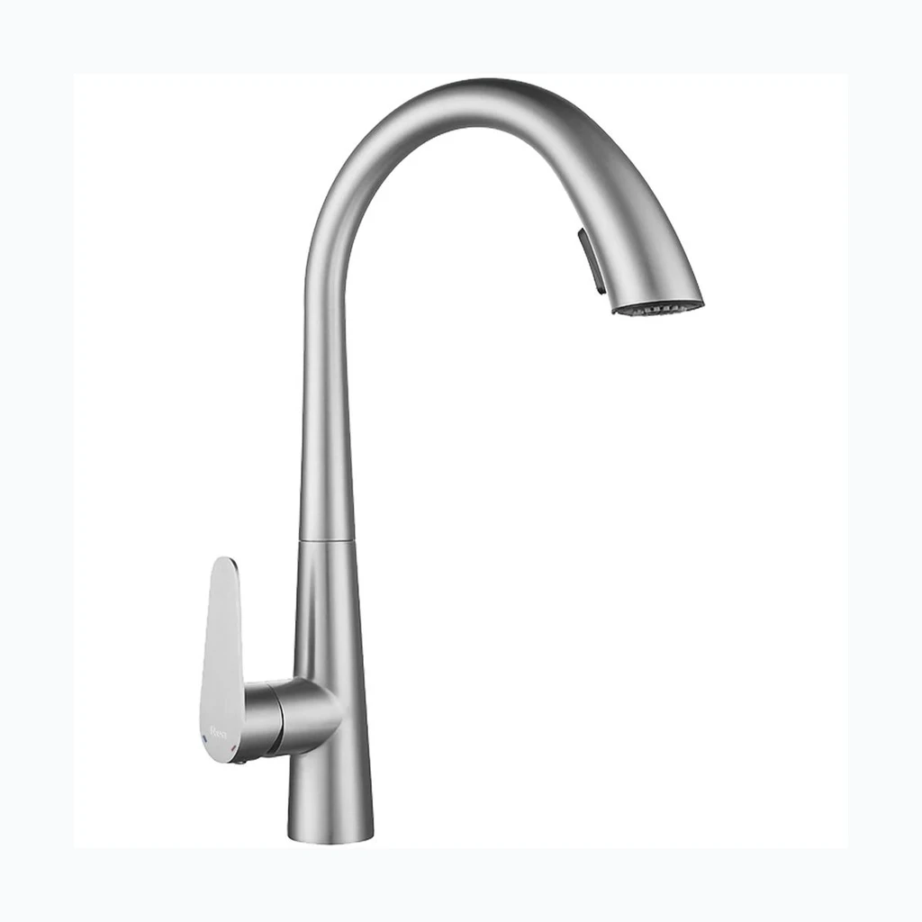 REA Ross Кухонный смеситель Шлифованный NICKEL INOX (REA-B5314)