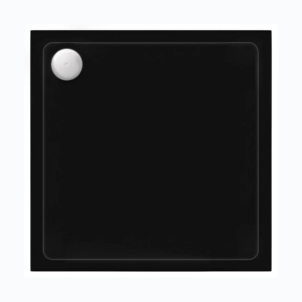 Rea Savoy akrüülist dušialus Must 90x90 (KPL-14803)