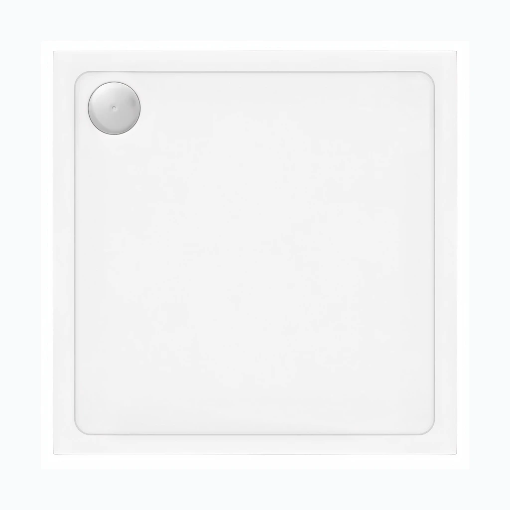 Rea Savoy akrüülist dušialus valge 80x80 (KPL-01906)