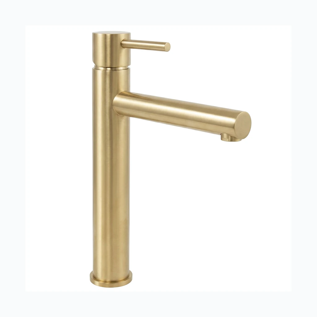 REA TESS Pesemisvannisegisti Gold brushed High (REA-B5660)