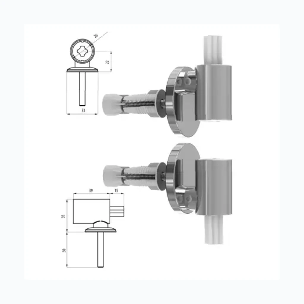 Reg.WC-istme kinn.SC 019/MW, univ., met., SK1261 (2522010)