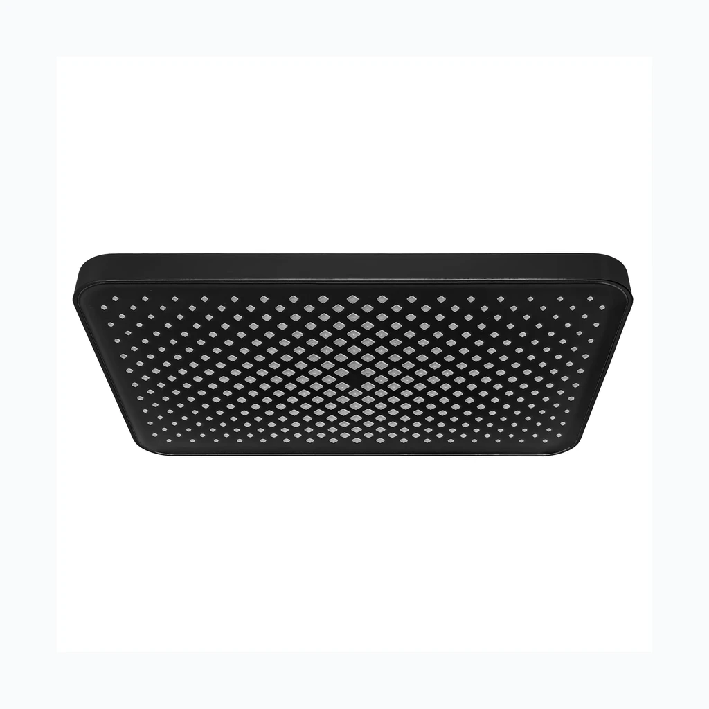Ristkülikukujuline vihmadušipea REA JS-032 Black (REA-P0393)