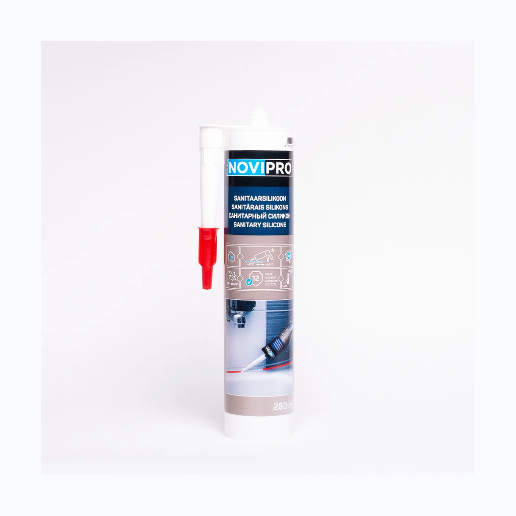 NOVIPro Sanitaarsilikoon valge 280ml (32-KO16)