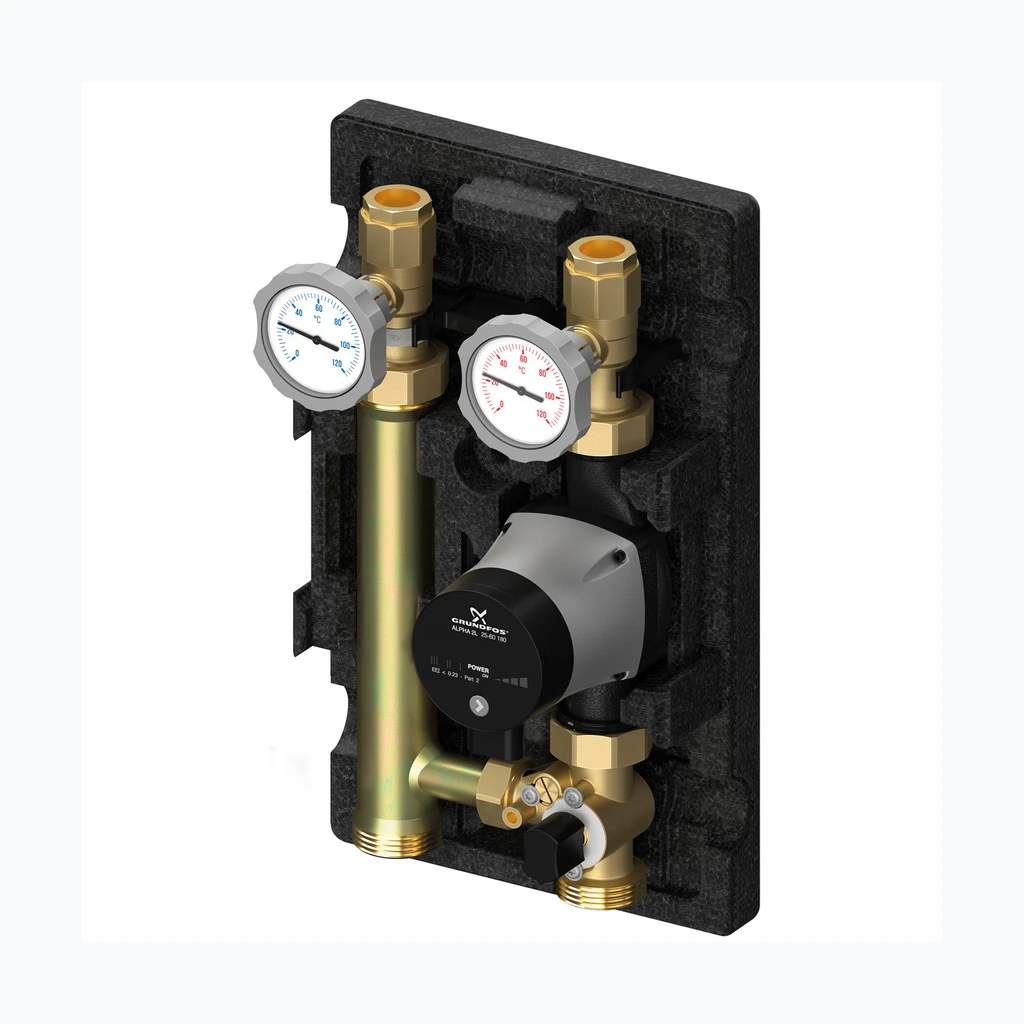Flamco Segusõlm Meiflow S MC R 3-tee ventiiliga (40-66831EA)