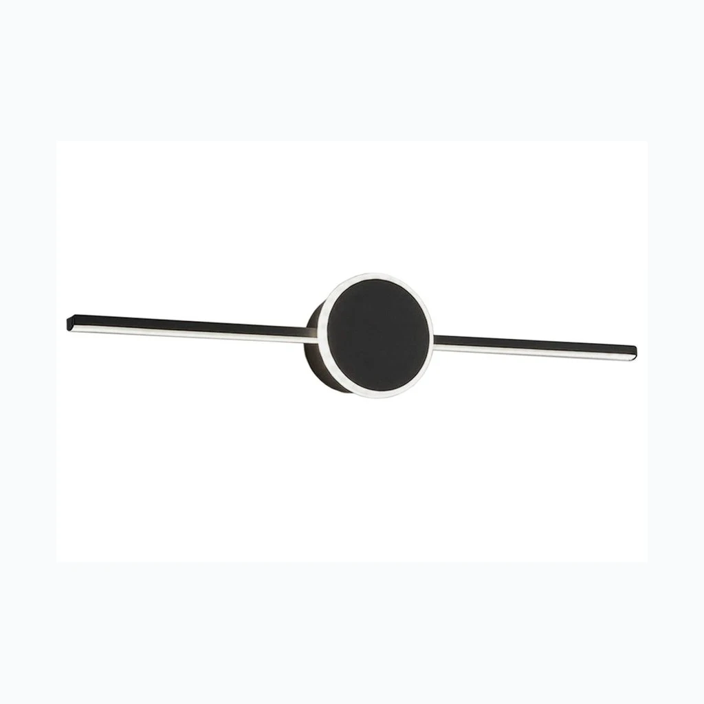 SEINALAMP LED VANNITUBA ÜMMARGUNE MUST 60CM APP849-1W (OSW-07881)