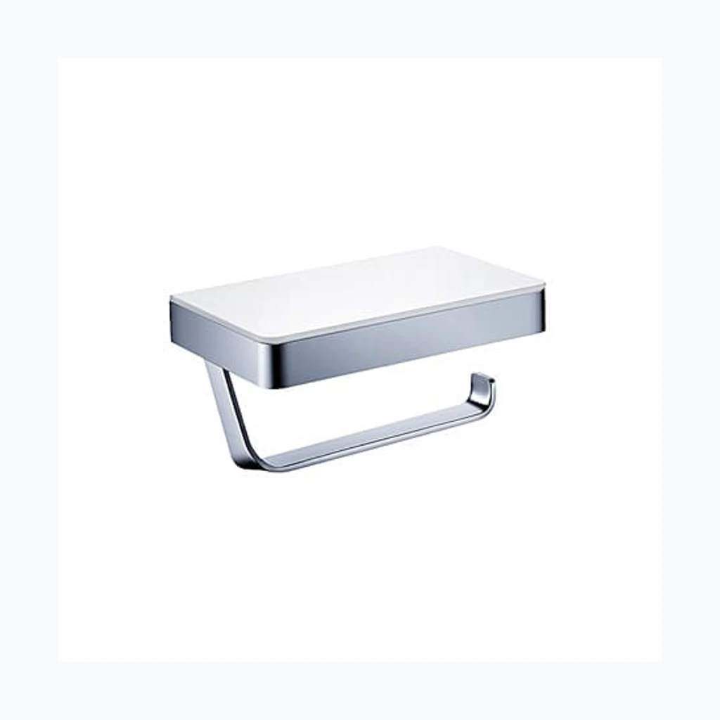 Eumar Shelf with paper holder Crystal (299-0013-01)