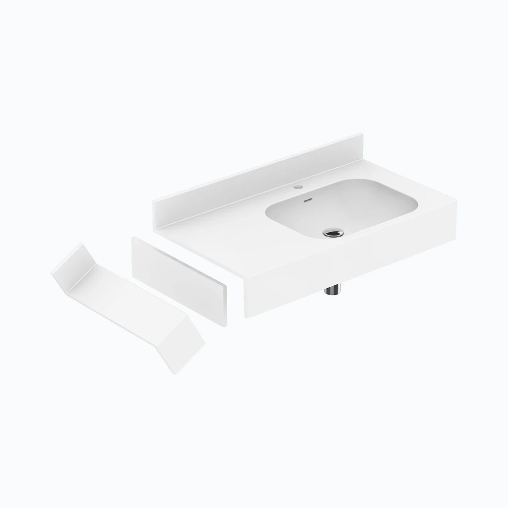 Eumar Side cut L 90° with sidepanel (215-0000-12)