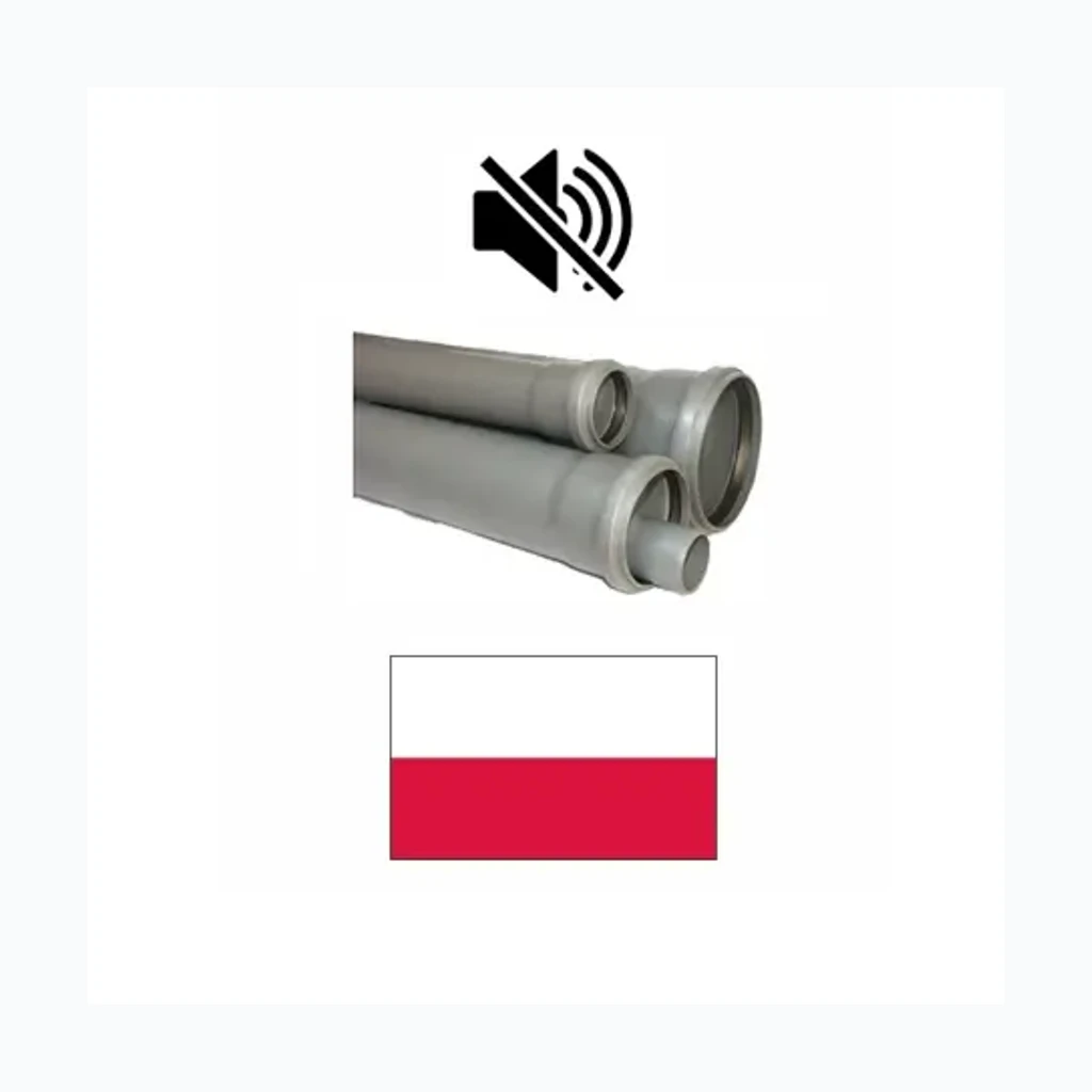 Труба с раструбом DN110/250 800/dB, PELEKA (6180216)