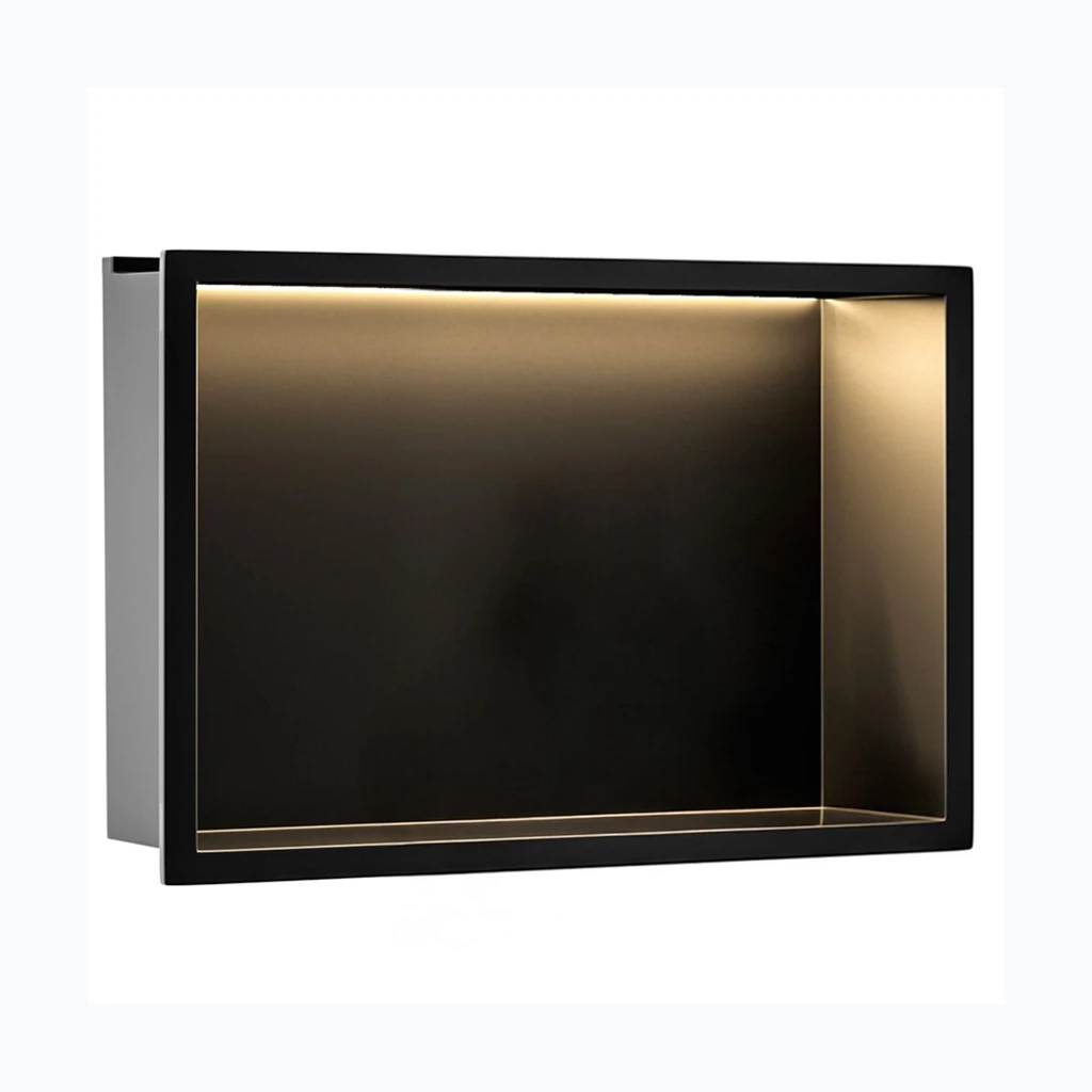 SISSEEHITATAV VANNITOA Полка LED 30x45 чёрный (REA-08546)