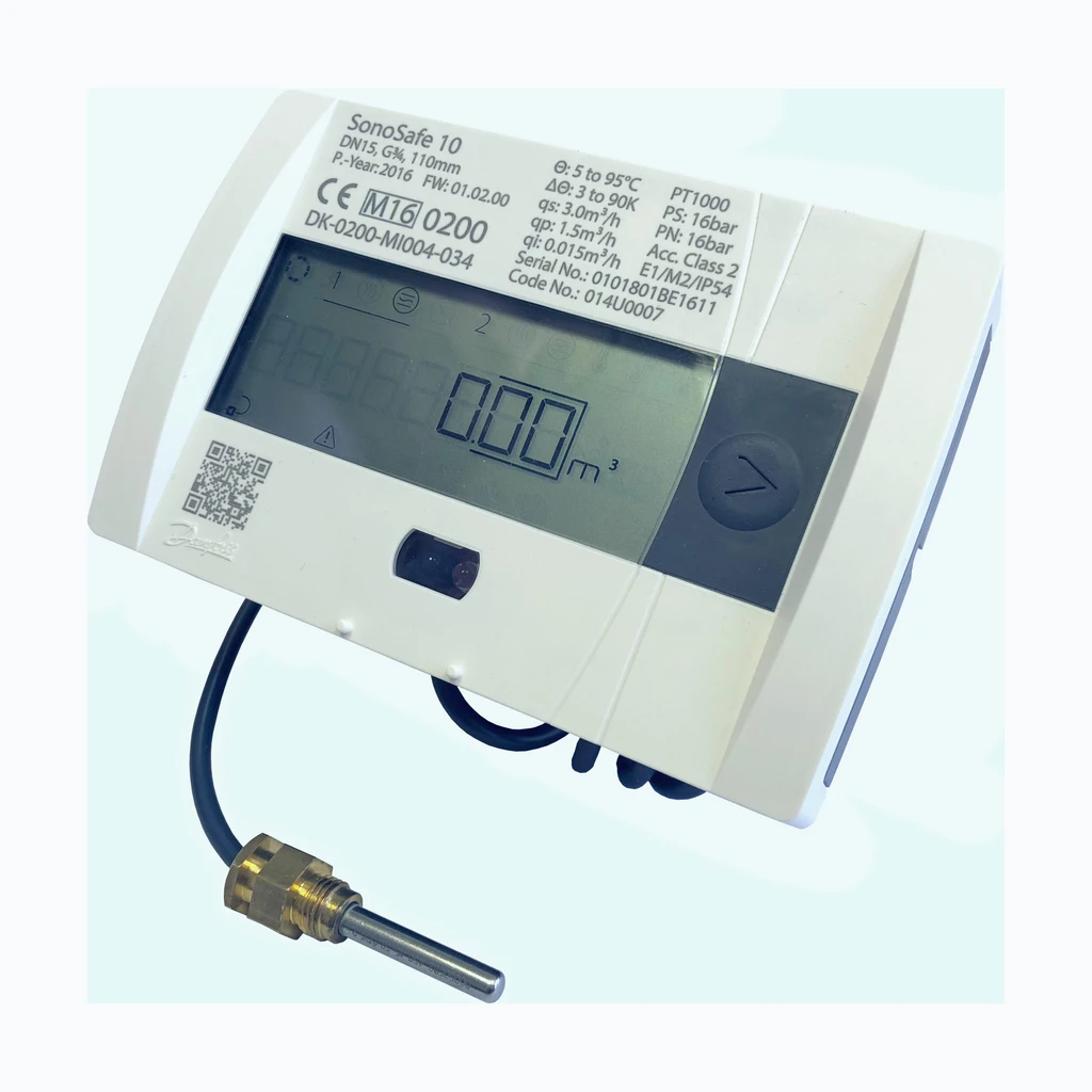 Danfoss Soojusarvesti SonoSafe 10 Qn 1,5m³/h DN15 M-Bus (44-014U0007)