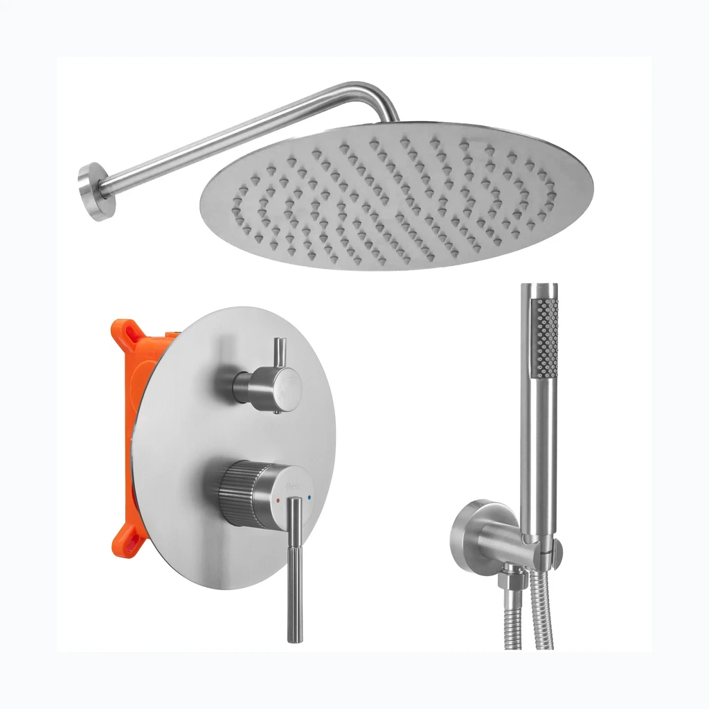 Süvistatav Душевой комплект Rea Argon Nickel Brush + BOX (REA-P4413)