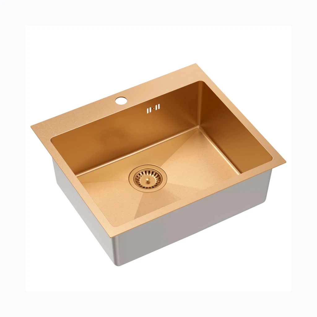 Стальной раковина RUSSEL 110 Copper (ZLE-09052)