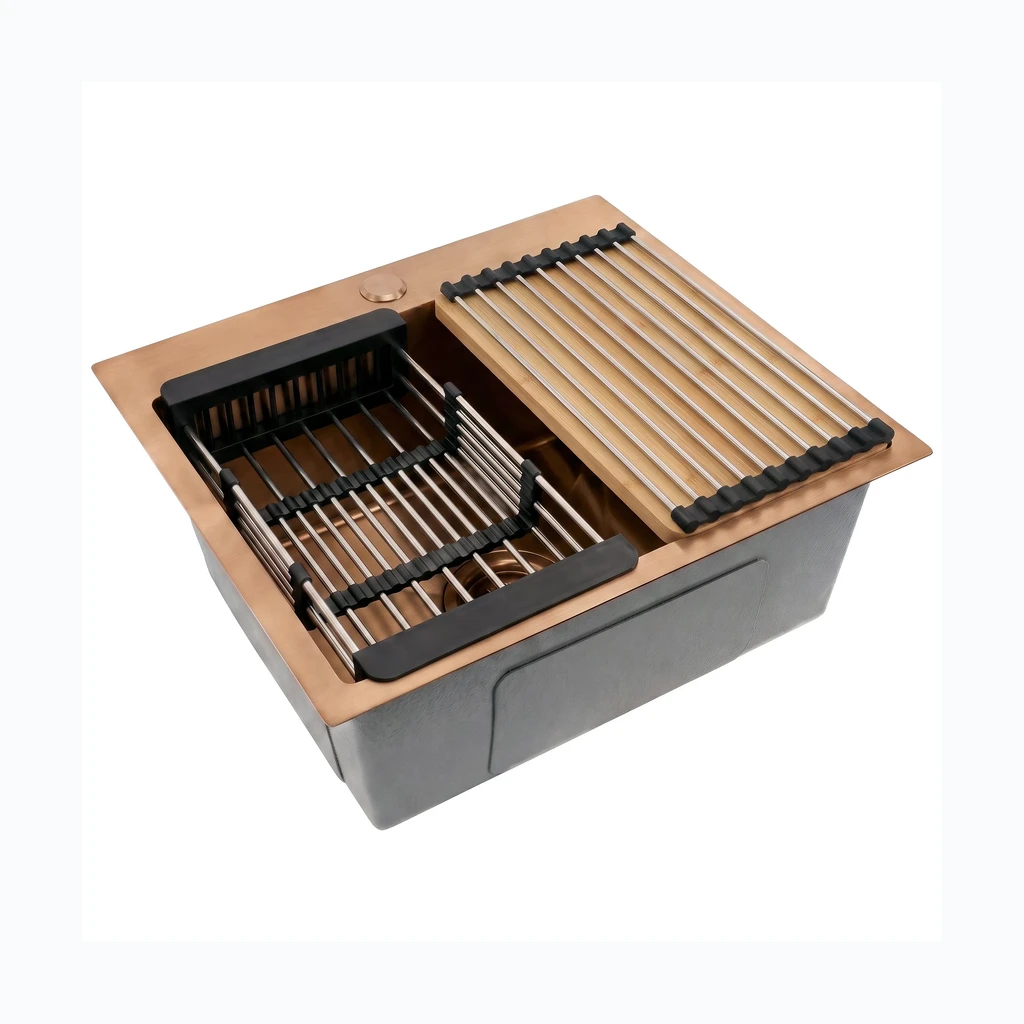 Terasest valamukomplekt 3 tk REA Leo 50 Brush Copper (KPL-06042)