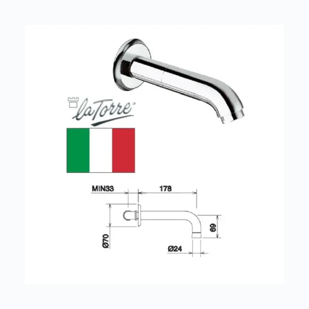 Tila seinalt 18.5cm 17244Io C, KONVEX (0510053)
