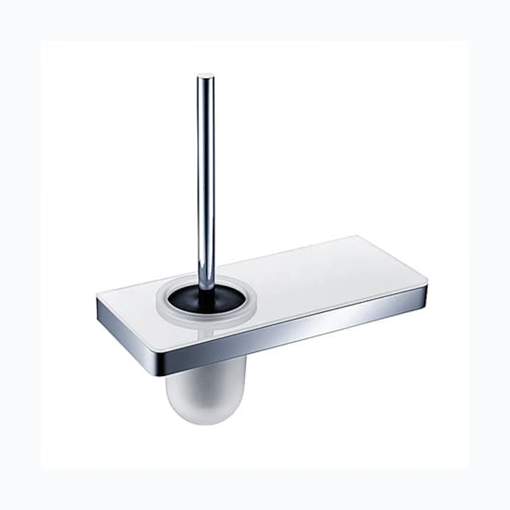 Eumar WC-hari holder with shelf Crystal (299-0013-07)