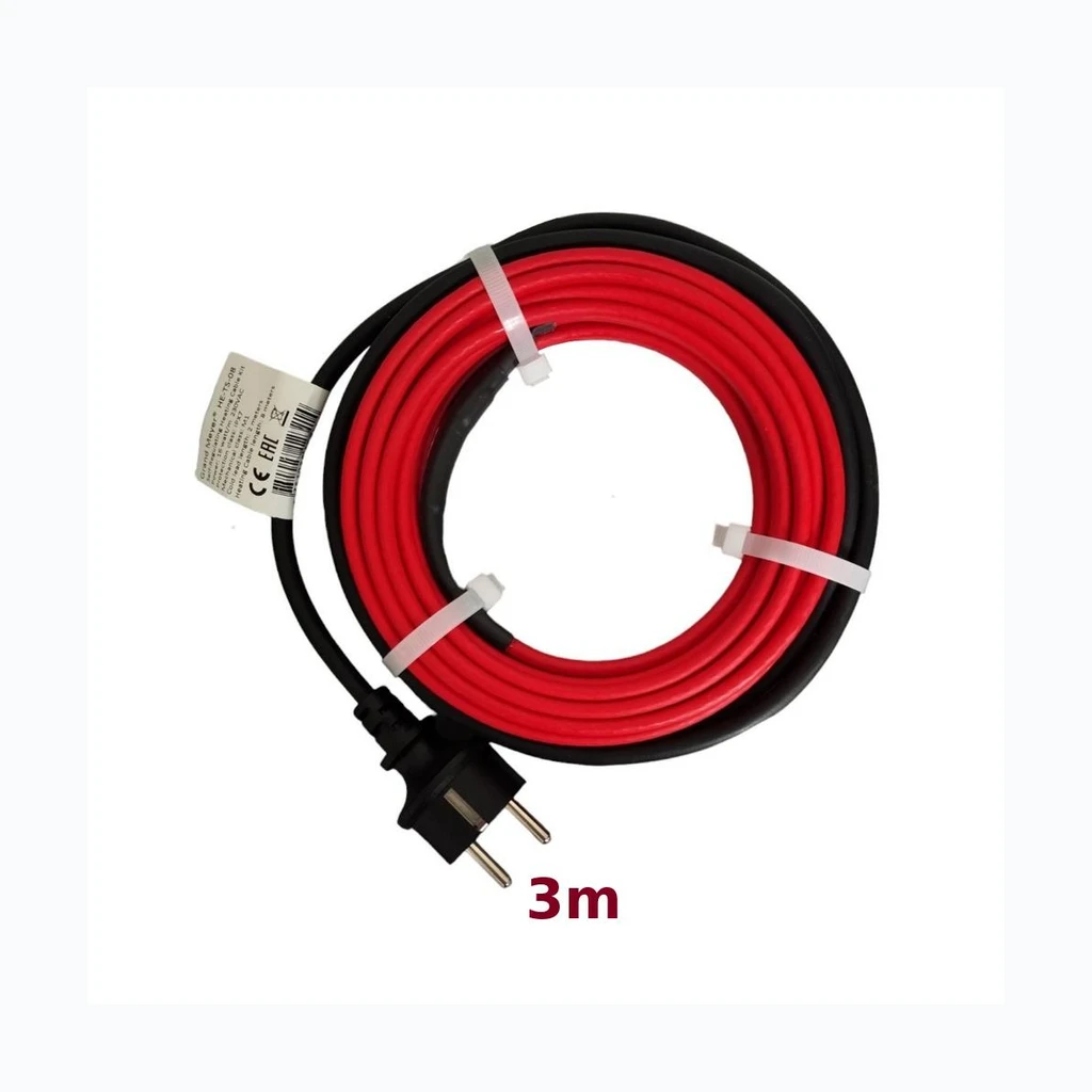 Torude külmakaitse комплект HE-TS 3 m, 16 W/m (KTS-2621)