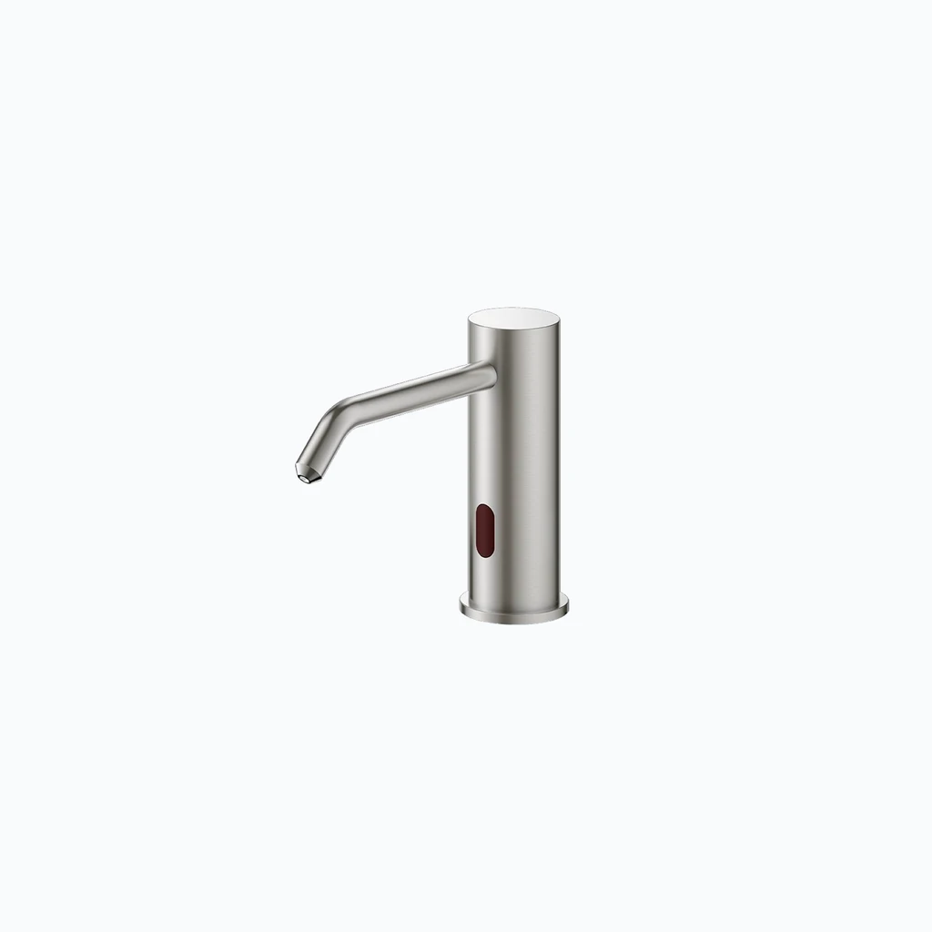 Eumar Amber touchless soap/disinfectant dispenser (brushed nickel) (299-3205-23)