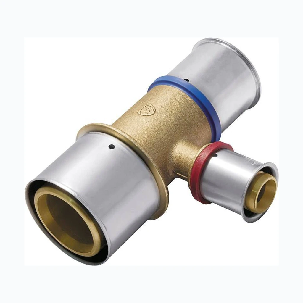 KAN-therm UltraPRESS латунь тройник 63x32x63 (A1724388)
