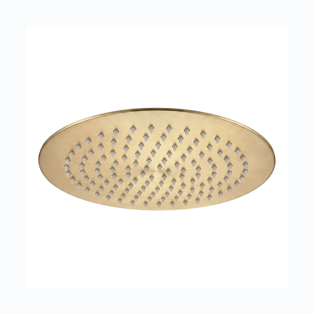 Ümmargune dušipea REA JS-P014BG 25cm Brush Gold (REA-P8609)