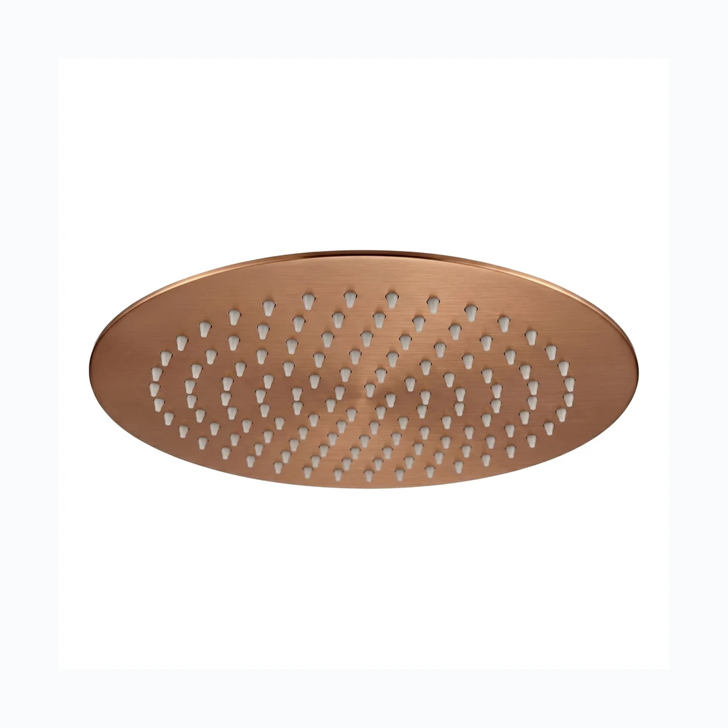 Ümmargune dušipea REA JS-P014BRG 25cm Brush Copper (REA-P8602)