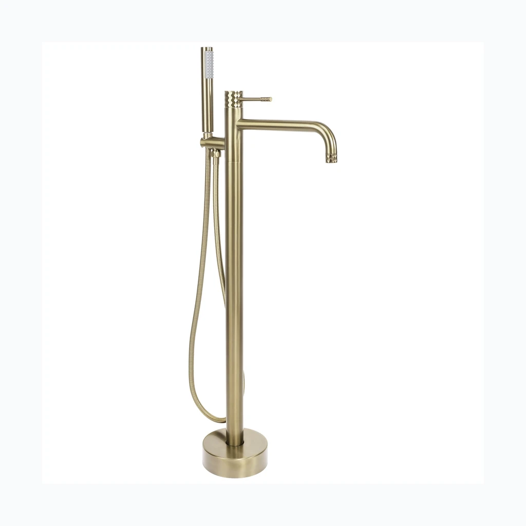 Vabalt seisev segisti Rea Lungo Diamond Brush Gold (REA-B2246)