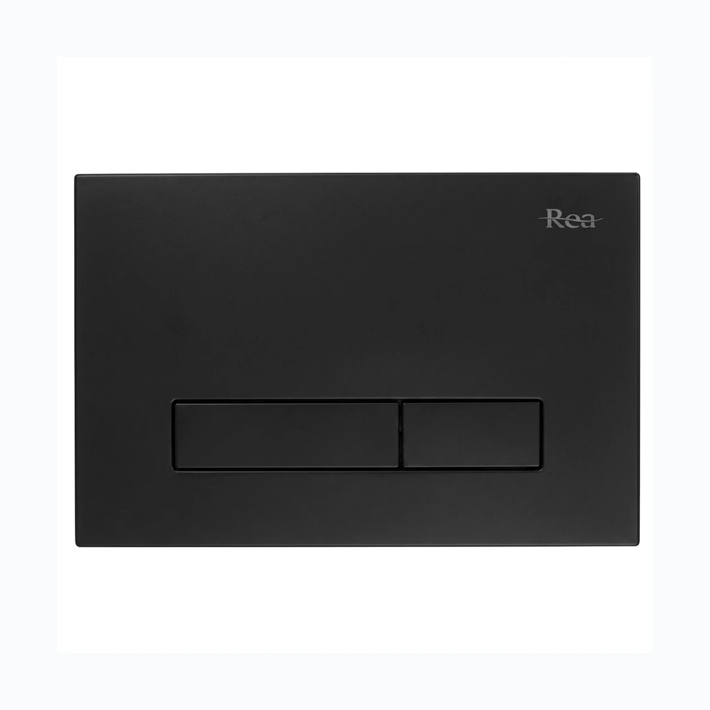 Vajutusnupp WC-eelse seinakomplekti jaoks Rea HD K011A-Q ja Slim 024N Black (REA-E0633)