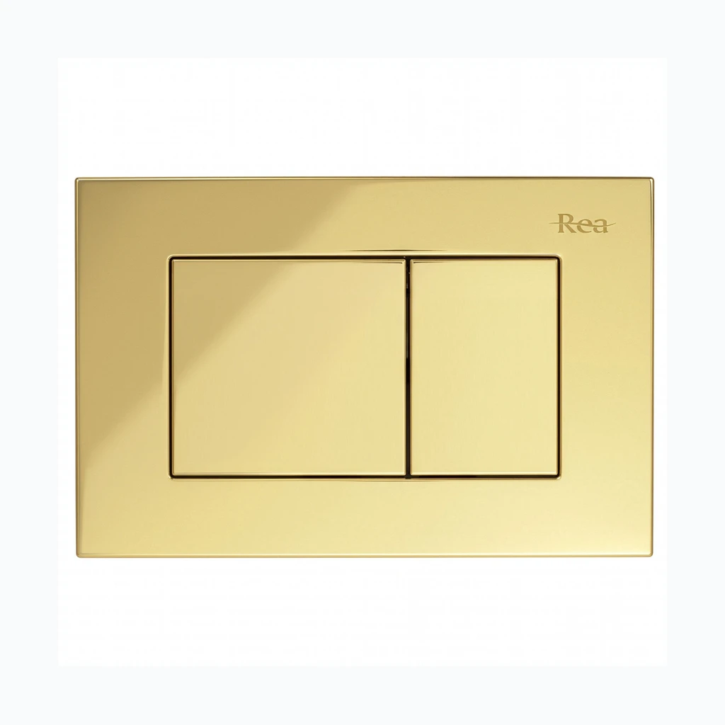 Vajutusnupp WC-eelse seinakomplekti jaoks Rea J K011A-Q ja Slim 024N Gold (REA-E0636)