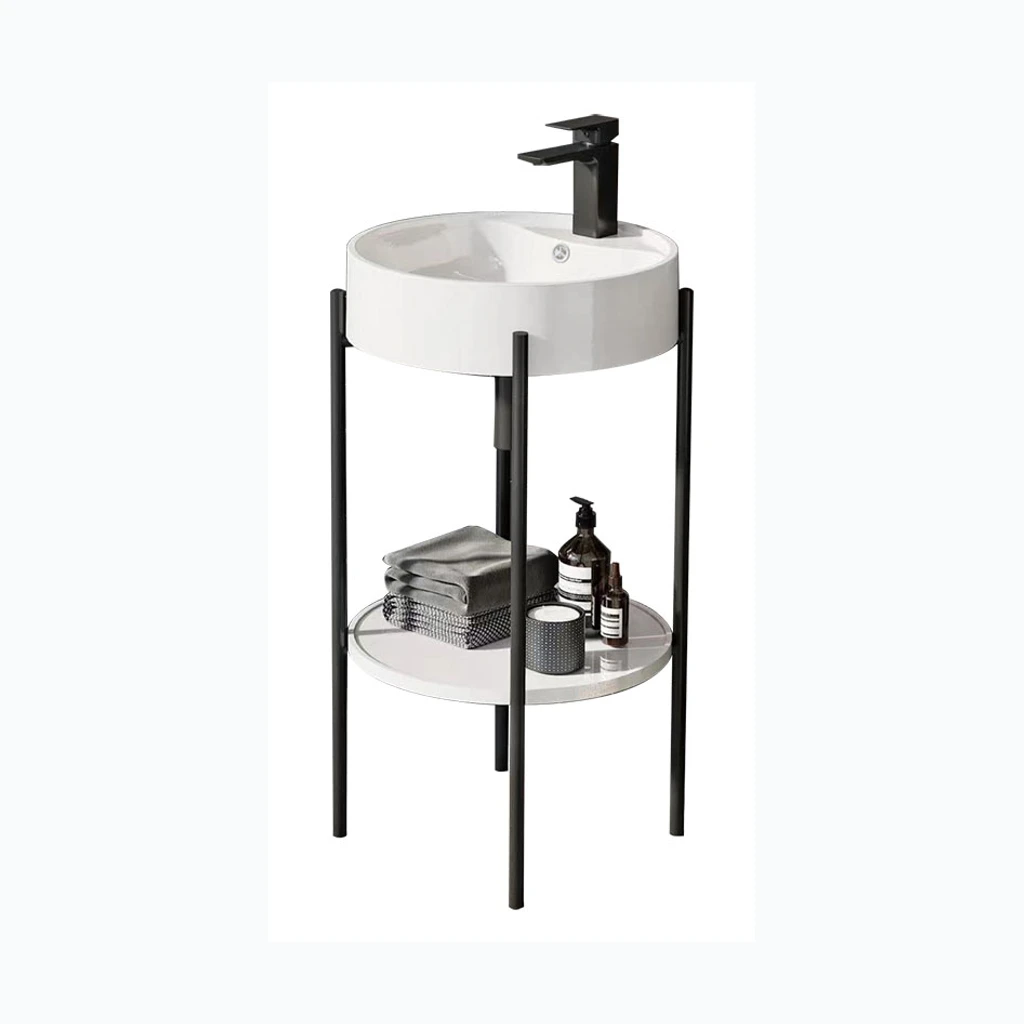 Valamu LUCA metallraamil riiuliga 410 (Nordline) (13015)