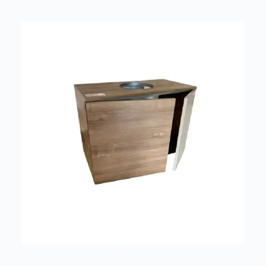 Шкафчик для раковины 80x40 с хром ножк., QUADRATUS (9276016)