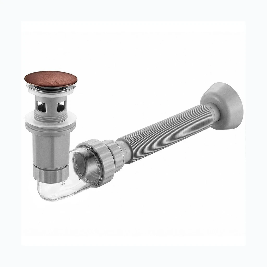 Valamukraanikaussifoon klikk-klakk klapiga REA Flow Brush Bronze (REA-A9456)