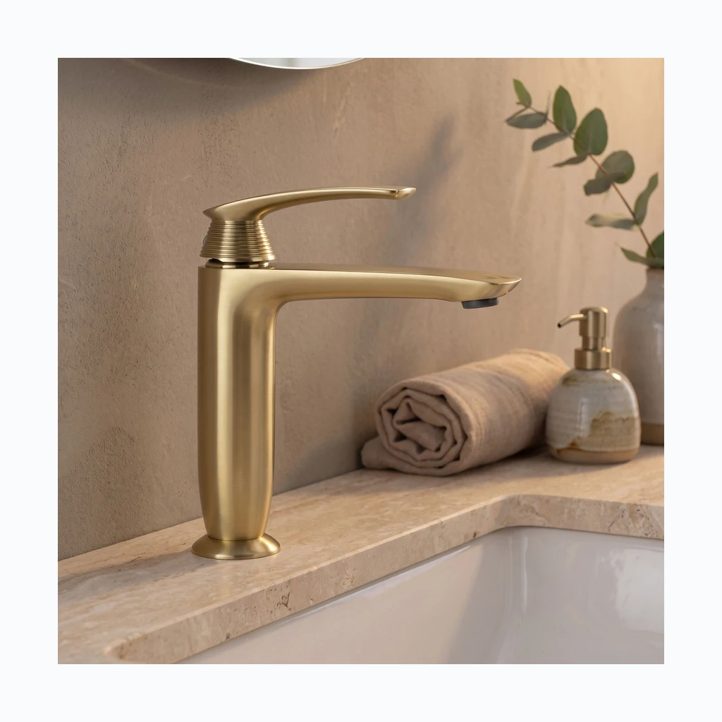 Valamusegisti PREMIUM REA Como Brush Gold Low (REA-B4478)