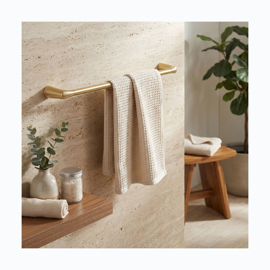 Vannitoa riputusvahendid 16201 Vibe Brush Gold (REA-60100)