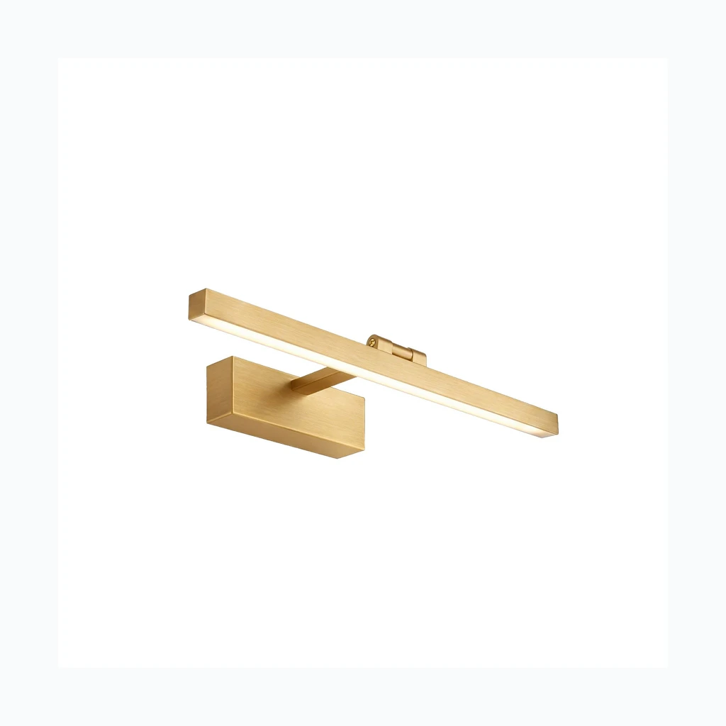 Vannitoa seina LED-valgusti APP1863-1W 40cm BRUSH GOLD (OSW-66016)