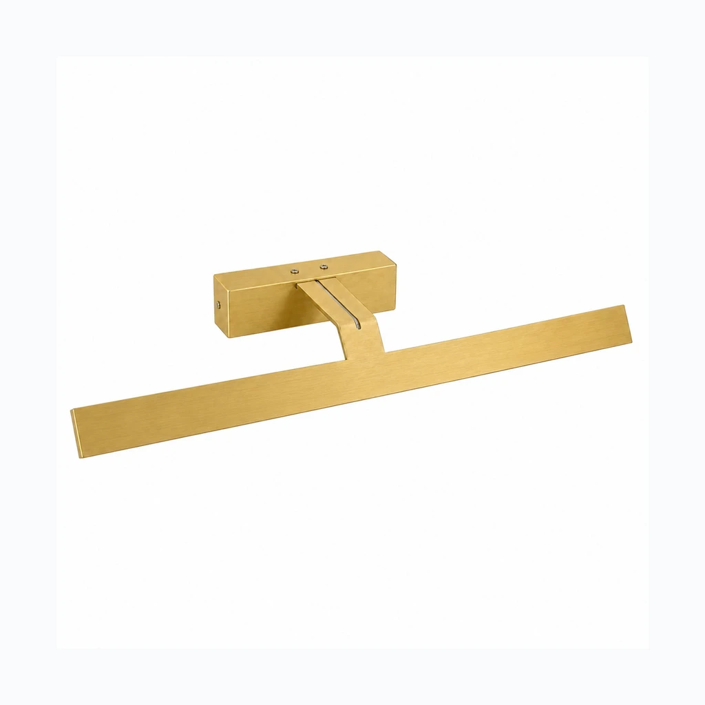 Vannitoa seina LED-valgusti SWE008-1W 58cm BRUSH GOLD (OSW-20107)