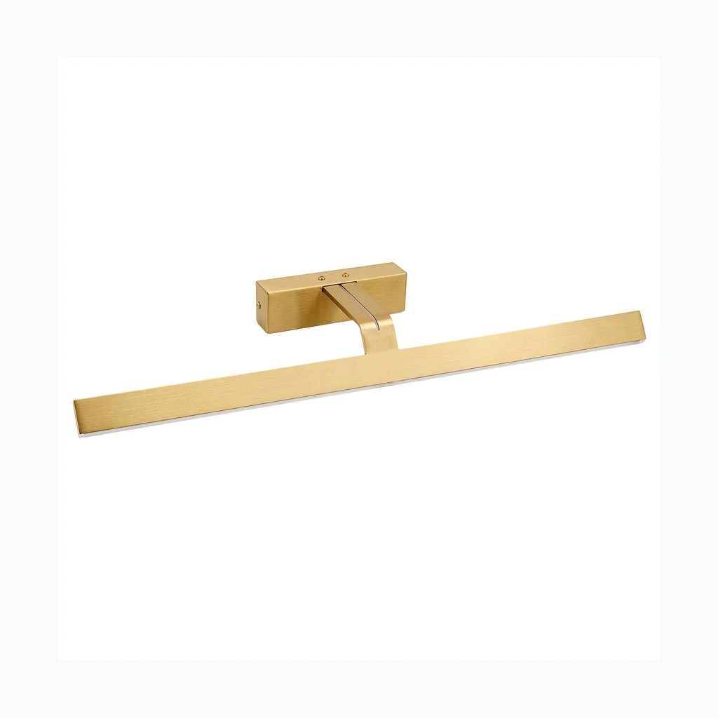 Vannitoa seina LED-valgusti SWE009-1W 73cm BRUSH GOLD (OSW-20108)