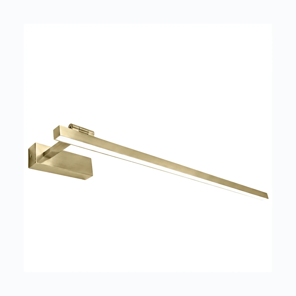 Vannitoa seina LED-valgusti SWE033-1W 80cm BRUSH GOLD (OSW-20132)