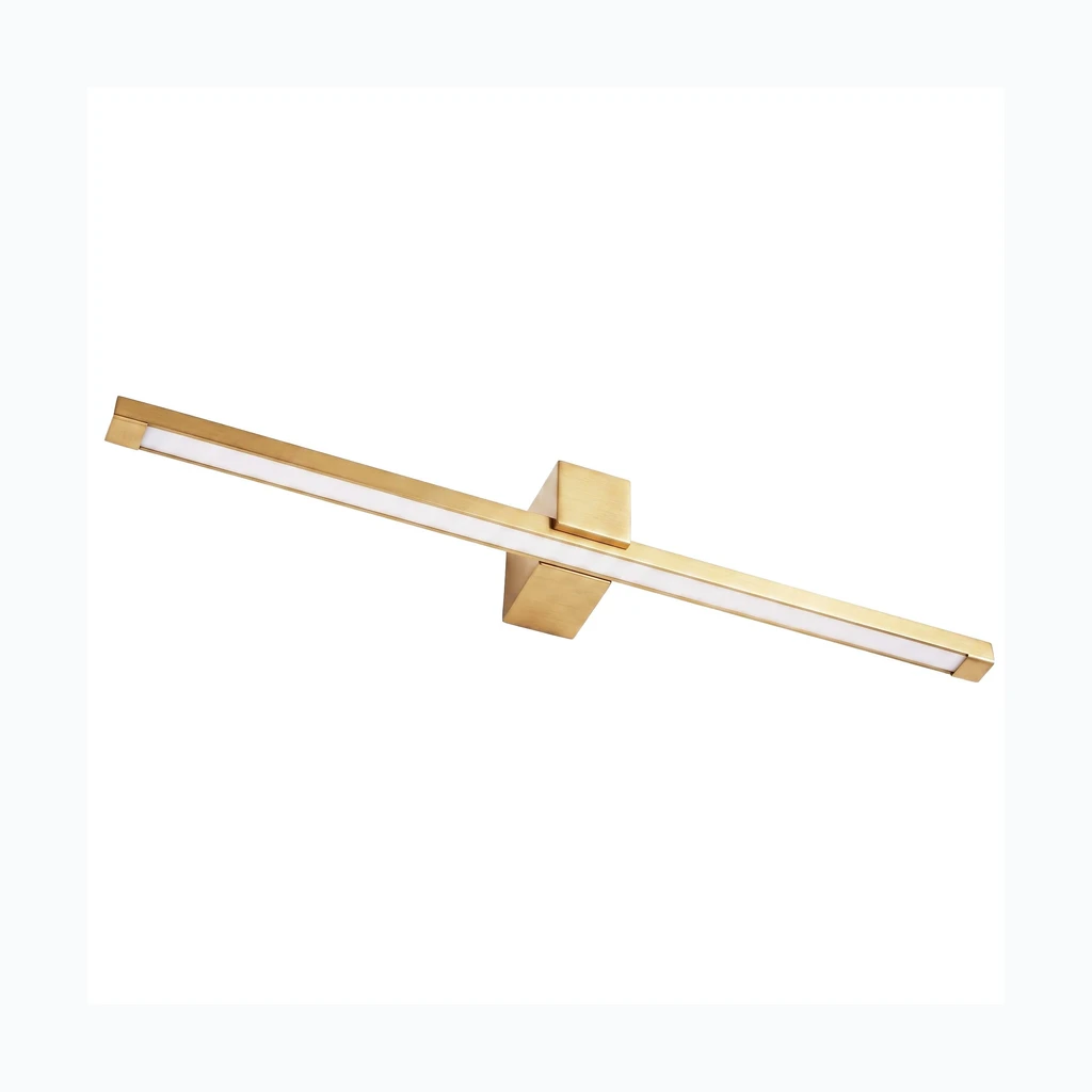 Vannitoa seina LED-valgusti SWE048-1W 80cm GOLD BRUSH (OSW-20148)