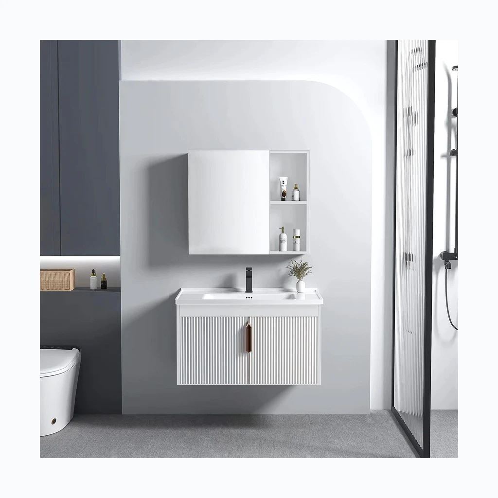 Vannitoamööblikomplekt koos valamuga Astor 60cm белый (REA-M0003)