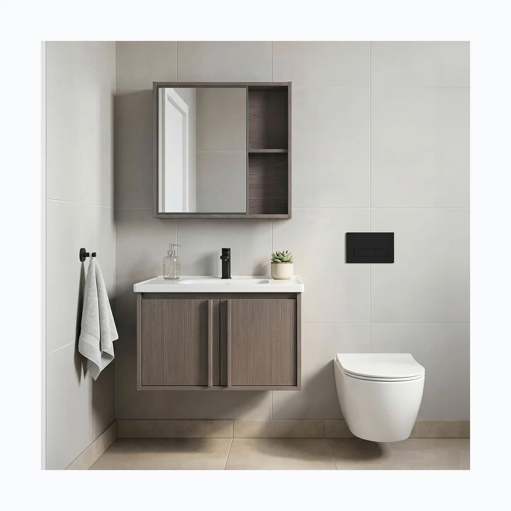 Vannitoamööblikomplekt koos valamuga Gama T25023 KJM 60CM (REA-M0205)