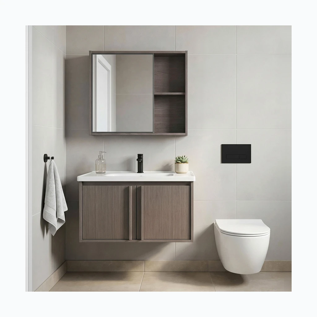 Vannitoamööblikomplekt koos valamuga Gama T25023 KJM 70CM (REA-M0208)